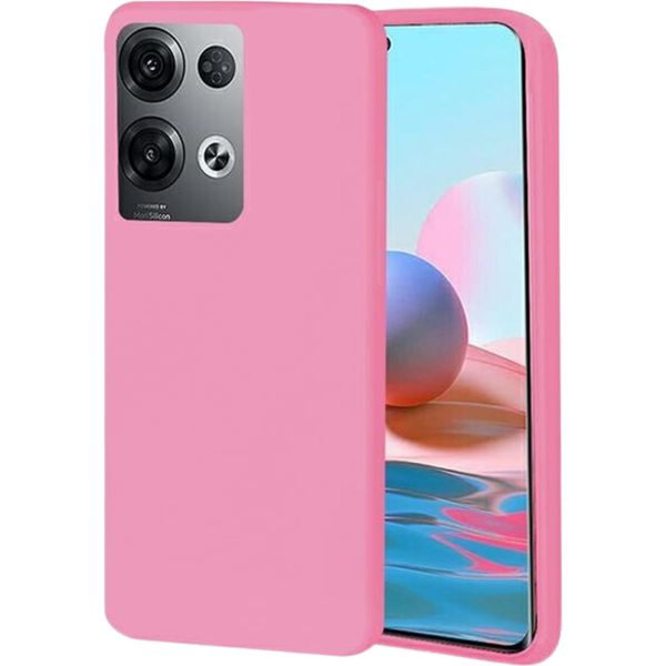 Beline Candy Case Oppo Reno 8 Pro Hellrosa/Hellrosa SchutzhüLle-image