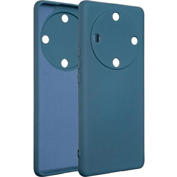 Custodia Beline Custodia In Silicone Honor Magic5 Lite Blu/Blu-image