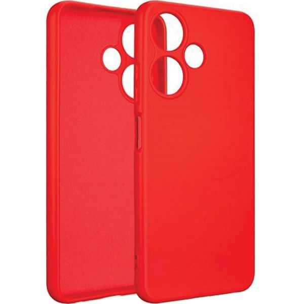 Beline Custodia In Silicone Infinix Hot 30I Rosso/Rosso Copertura Protettiva-image