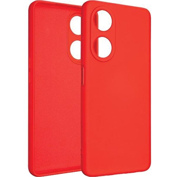 Beline Custodia In Silicone Oppo A98 Rosso/Ed-image