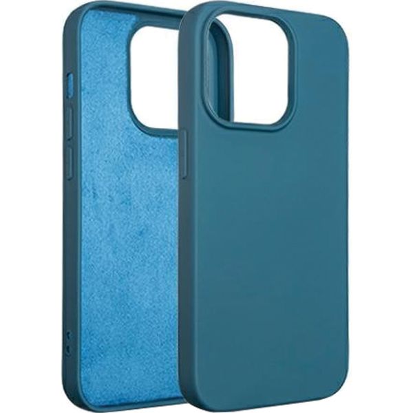 Custodia In Silicone Beline Iphone 15 Pro 6.1" Blu/Blu Custodia Protettiva"-image