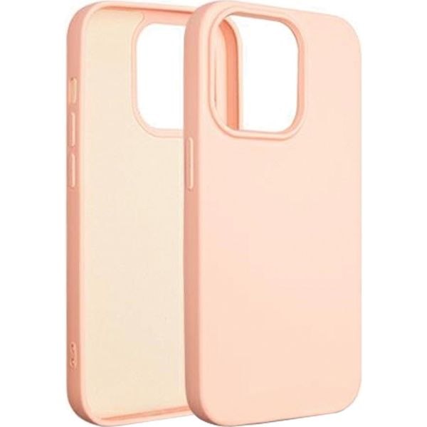 Custodia In Silicone Beline Iphone 15 Pro 6.1 Oro Rosa/Oro Rosa-image