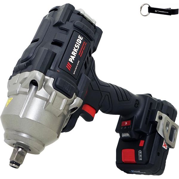 Parkside Performance® Avvitatore A Percussione A Batteria / Avvitatore A Impatto Passp 20-Li Incl. Batteria (4 Ah) E Caricabatteria (4,5 A)-image