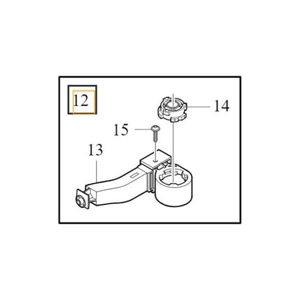 Volvo C40 XC40 Ev Supporto Radiatore Sinistro Oe-image