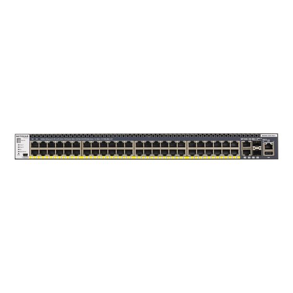 Switch Netgear GSM4352PB-100NES Switch Netgear M4300 GSM4352PB-100NES 52 Porte Gb Poe 1000W-image