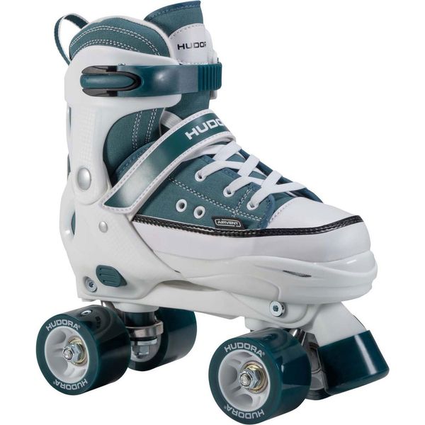 Hudora Pattini A Rotelle Scarpe Da Ginnastica Mezzanotte Regolabile Dimensioni 32-35 Bambini Pattini-image