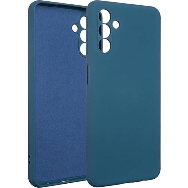 Beline Custodia In Silicone Samsung A04S A047 Blu/Copertura Di Protezione-image