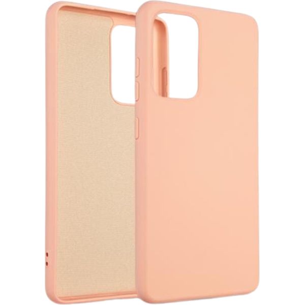 Beline Custodia In Silicone Samsung S21 Ultra Oro Rosa/Copertura Protettiva Oro Rosa-image