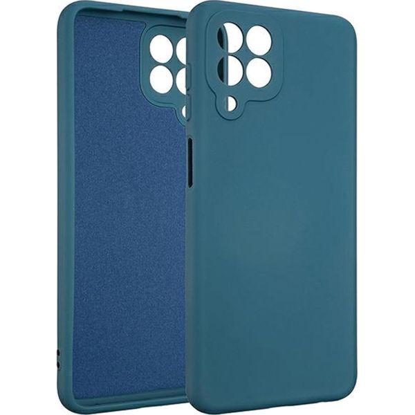 Beline Custodia In Silicone Samsung M33 5G M336 Blu/Copertina Protettiva-image
