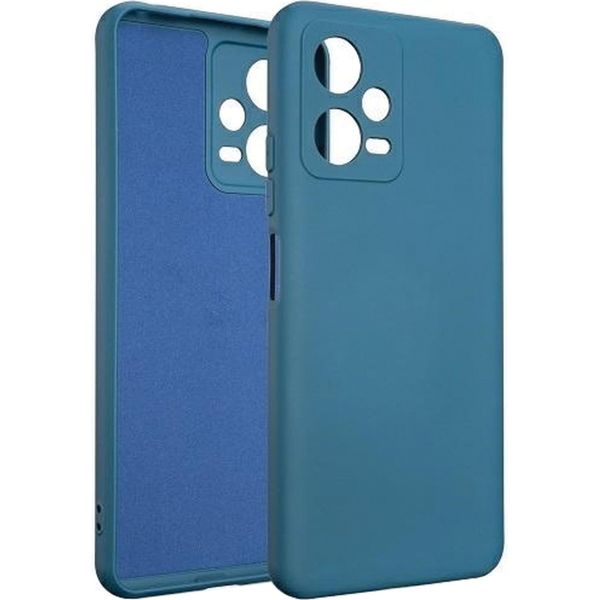 Custodia Beline Silicone Xiaomi Redmi Note 12 5G / Poco X5 5G Blu / Blu Custodia Protettiva-image