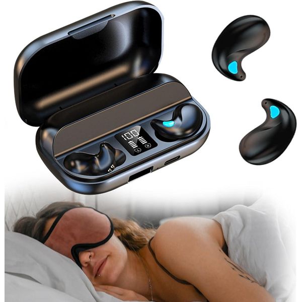 Cuffie In Ear Wireless Cuffie In Ear Bluetooth Per Dormire Auricolari Wireless Per Dormire Cuffie Per Orecchie Piccole Cuffie Per Dormire Dormitori Laterali-image