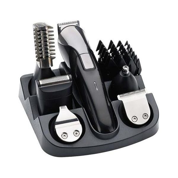 Tagliabarba Set Di Tagliacapelli Da Uomo, Tagliacapelli 12 In 1 Set Per La Pulizia Del Naso Tagliacapelli Per Il Corpo Tagliacapelli Di Precisione Elettrico-image