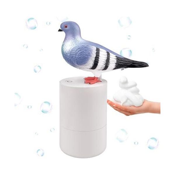Distributore Automatico Di Sapone Dove 300 Ml Elettrico A Sensore Di Schiuma Senza Contatto Bagno, Cucina, Ufficio-image