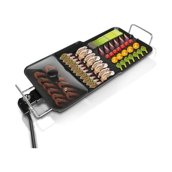 Aewhale Table Grill 3 In 1, 2000 W, Piastra Teppanyaki Con Prevenzione Del Rivestimento Per 4-6 Persone-image