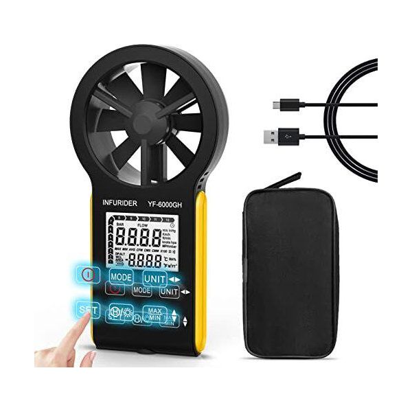 YF-6000GH Anemometro Digitale Intelligente Tattile Portatile Per Misurare La Velocità E La Temperatura Del Vento, La Velocità Del Vento, La Velocità Del Vento, La Velocità Del Vento, La Velocità Del Vento, La Velocità Del Vento, La Velocità Del Vento, La Velocità Del Vento, La Velocità Del Vento E La Velocità Del Vento-image