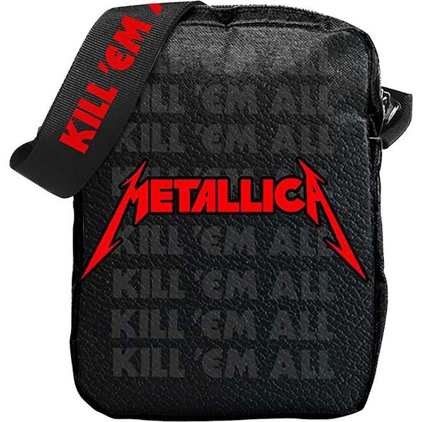 Metallica - Borsa A Tracolla "Kill Em All 1"" RO14484 (Taglia Unica) (Nero/Rosso)"-image