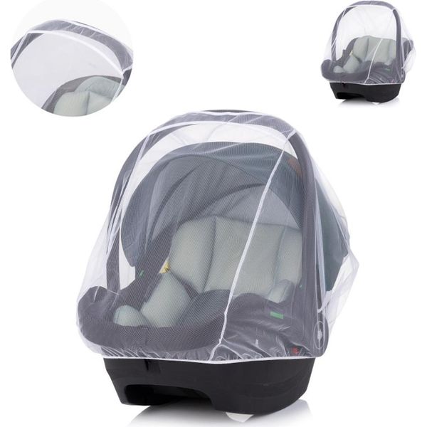 Chipolino Zanzariera Per Seggiolino Auto Protegge Da Zanzare E Insetti Bianco Universale-image