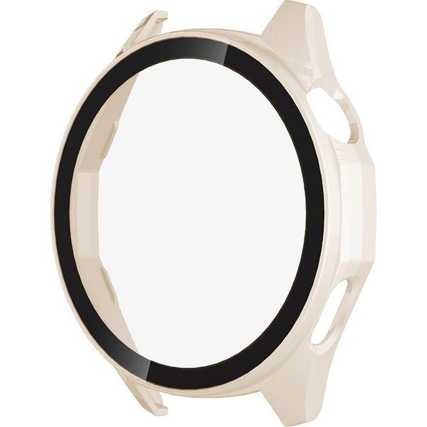 Inf Custodia Bianca Pc+Vetro Temperato Per Huawei GT6 46Mm - Protezione Totale-image