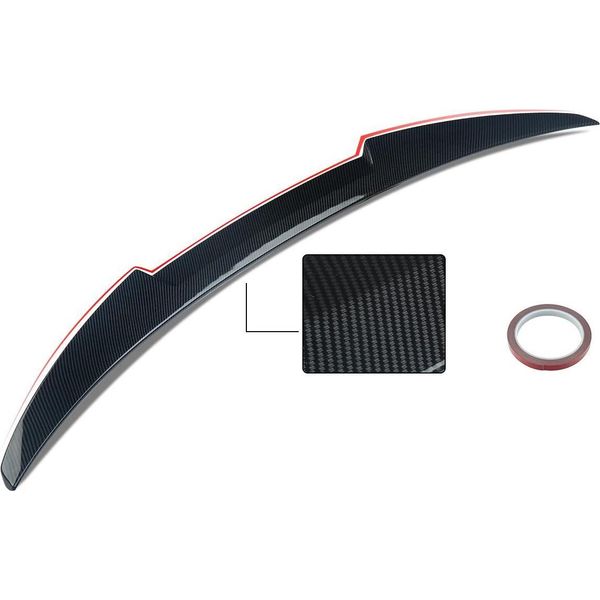 Spoiler, Materiale Abs Leggero, Facile Da Installare, Come Da Figura-image