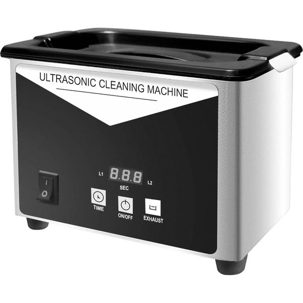 Pulitore A Ultrasuoni, Frequenza 40Khz, Design Compatto, 800Ml-image