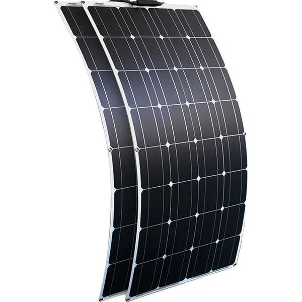 Pannello Solare, Soluzione Energetica Portatile Ed Efficiente, Sistema Solare Da 200W-image