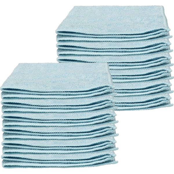 Kotarbau Set Di 12 Panni In Microfibra Panno Di Pulizia Dimensioni 30X30 Cm Per Strofinacci Cucina Bagno Assorbente-image