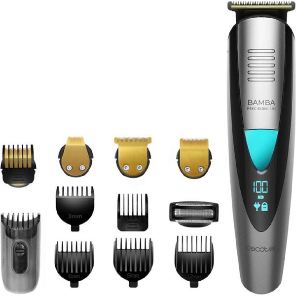 Cecotec Bamba Precisioncare Pro Rasoio Multifunzione 5 In 1 Batteria Al Litio 60 Minuti Impermeabile Con Rivestimento In Titanio IPX7 Modalità Con Filo-image