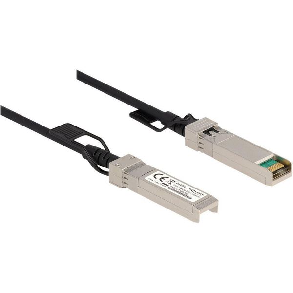 Delock - Cavo Di Collegamento Diretto - Da Sfp+ (M) A Sfp+ (M) - 2,0 M - 5 Mm - Biassiale - SFF-8431/SFF-8432 - Passivo - Nero-image