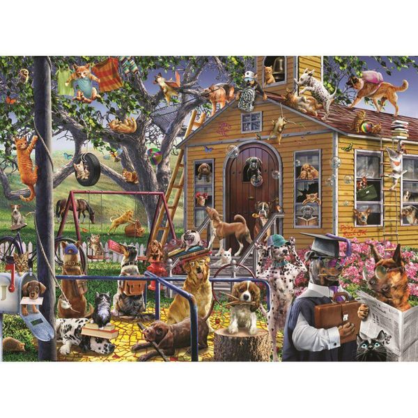 Puzzle Anatoliani Cani Sfacciati 1000 Pezzi-image