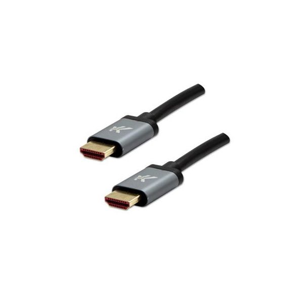 Cavo Video Logo Hdmi 2.1 - Hdmi Maschio Ad Altissima Velocità - Hdmi Maschio 2 M Connettori Placcati Oro, Alluminio-image