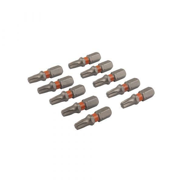 Dynaplus - Dynaplus - Punta Per Cacciavite 25MM - TX-25 Arancione (10 Pezzi) - Eu --image