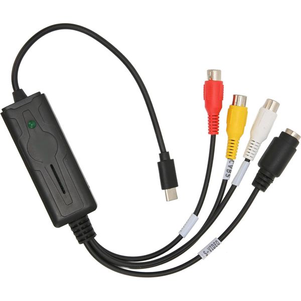 Scheda Di Acquisizione Di Tipo C, Scheda Di Acquisizione Usb Di Tipo C 2.0, Scheda Di Acquisizione Video Sonora Di Tipo C, Adattatore Convertitore Da Rca A Usb, Scheda Di Acquisizione Video Sonora, Scheda Di Acquisizione-image