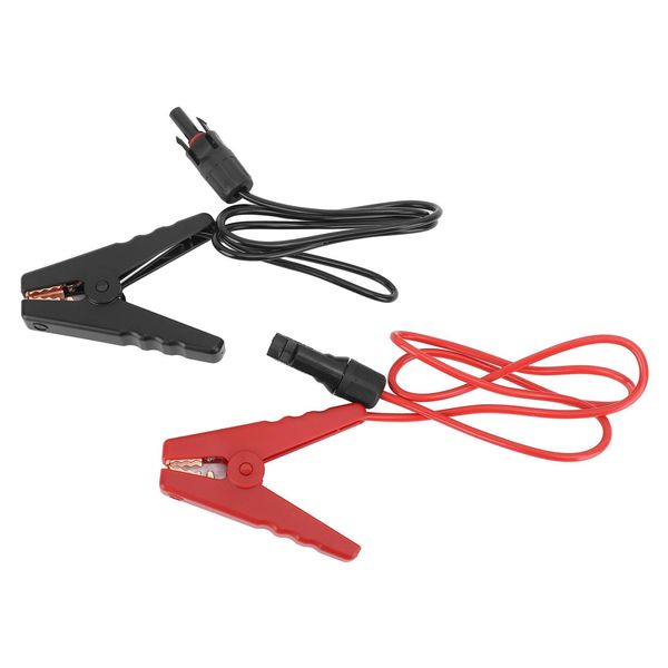 Clip Della Batteria Di Energia Solare, Connettore Della Batteria Del Pannello Solare, Clip Della Batteria Solare Che Carica Il Cavo, Morsetto Del Caricabatterie Solare, Cavo Di Estensione Di Ricarica Di Energia Solare, Clip Del Cavo Di Estensione Del Caricabatterie Solare-image