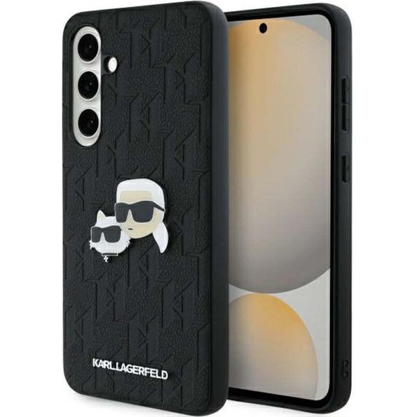 Karl Lagerfeld Klhcs24Fepgklkcpk Sam S24 Fe S721 Czarny/Black Hardcase Monogram Karl&Chaoupette Head Pin Karl Lagerfeld Klhcs24Fepgklkcpk Sam S24 Fe S721 Czarny/Black Hardcase Monogram Karl&Chaoupette Head Pin-image