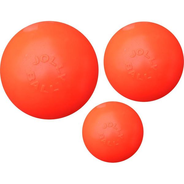 Jolly Ball Bounce-N Play 11Cm Arancione (Profumato Alla Vaniglia)-image