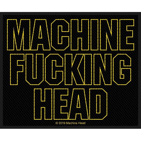 Machine Head - Toppa "Fucking"", Tessuto RO8363 (Taglia Unica) (Nero/Giallo)"-image
