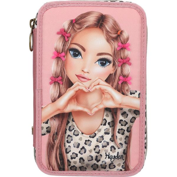 Astuccio Depesche Topmodel A 3 Scomparti - Astuccio Per Ragazze-image