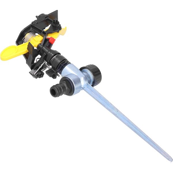 360�� Sprinkler Regolabile A Terra Inserto Spruzzatore Rotante Ugello Per Giardino Prato Cortile Irrigazione-image