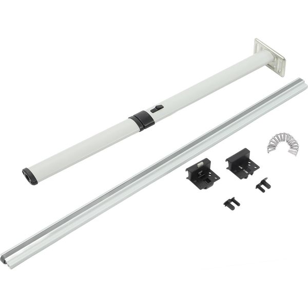 730 Mm/28,7 Pollici Gamba Del Tavolo Pieghevole Rimovibile In Lega Di Alluminio All'aperto Per Camper Rimorchio Camper Caravan-image