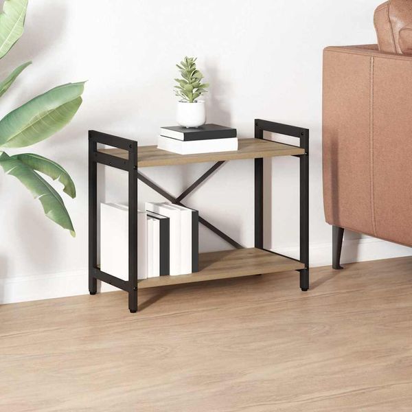 Maison Exclusive - Libreria In Rovere Artigianale 60 X 30 X 50 Cm Materiale Ligneo-image