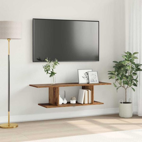 Maison Exclusive - Mobile Tv Marrone 103 X 30 X 26,5 Cm Materiale Ligneo-image