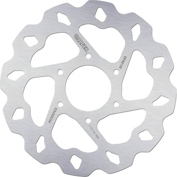 Disco Freno Galfer DF861W Wave® Rigido Posteriore 220X4Mm Per Motorhispania MH10 Lc Pro Enduro MH7 Ryz R Urban Bike KN2 Rx Mh, Aprilia RS4 Cioè 50 / 125-image