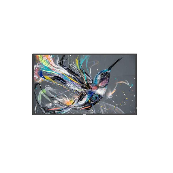 Philips Signage Solutions Q-Line Pannello Piatto Per Segnaletica Digitale Da 139,7 Cm (55") Ips 400 Cd/M² 4K Ultra Hd Nero"-image