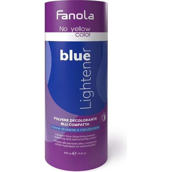 Fanola No Yellow Color Blue Lightener Polvere Per Schiarire I Capelli 450 G-image