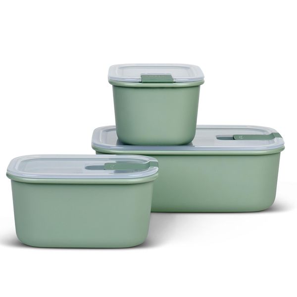Mepal Set Easyclip 3 Pezzi (2 X 450 Ml + 1000 Ml) - Salvia Nordica 106180094700-image