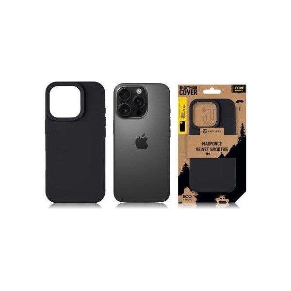 Cover Posteriore Tattica Magforce Velvet Smoothie Iphone 16 Pro Asfalto-image