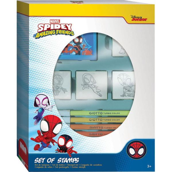 Set Di Timbri Spidey Multistampa Con 4 Timbri-image