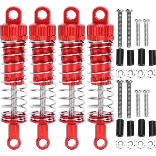 4Pz/Set - Ammortizzatore In Lega Di Alluminio, Accessori Per Mn 1/12 D90 Rc.-image