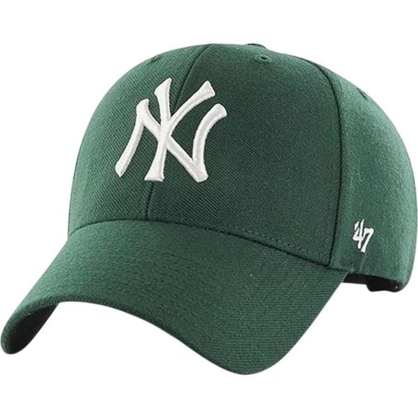 47 - Cappello Da Baseball "Mlb Mvp"", Snapback BS5993 (Taglia Unica) (Verde Scuro)"-image