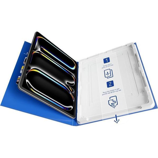 Inf Proteggi Schermo In Vetro Temperato Arc Edge Per Ipad Air 5/Air 4 10.9" - Antiriflesso, Copertura Completa, 2 Pezzi"-image